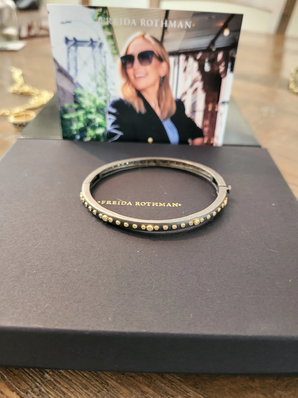 Freida Rothman Bezzle Bangle - Picture 1 of 3